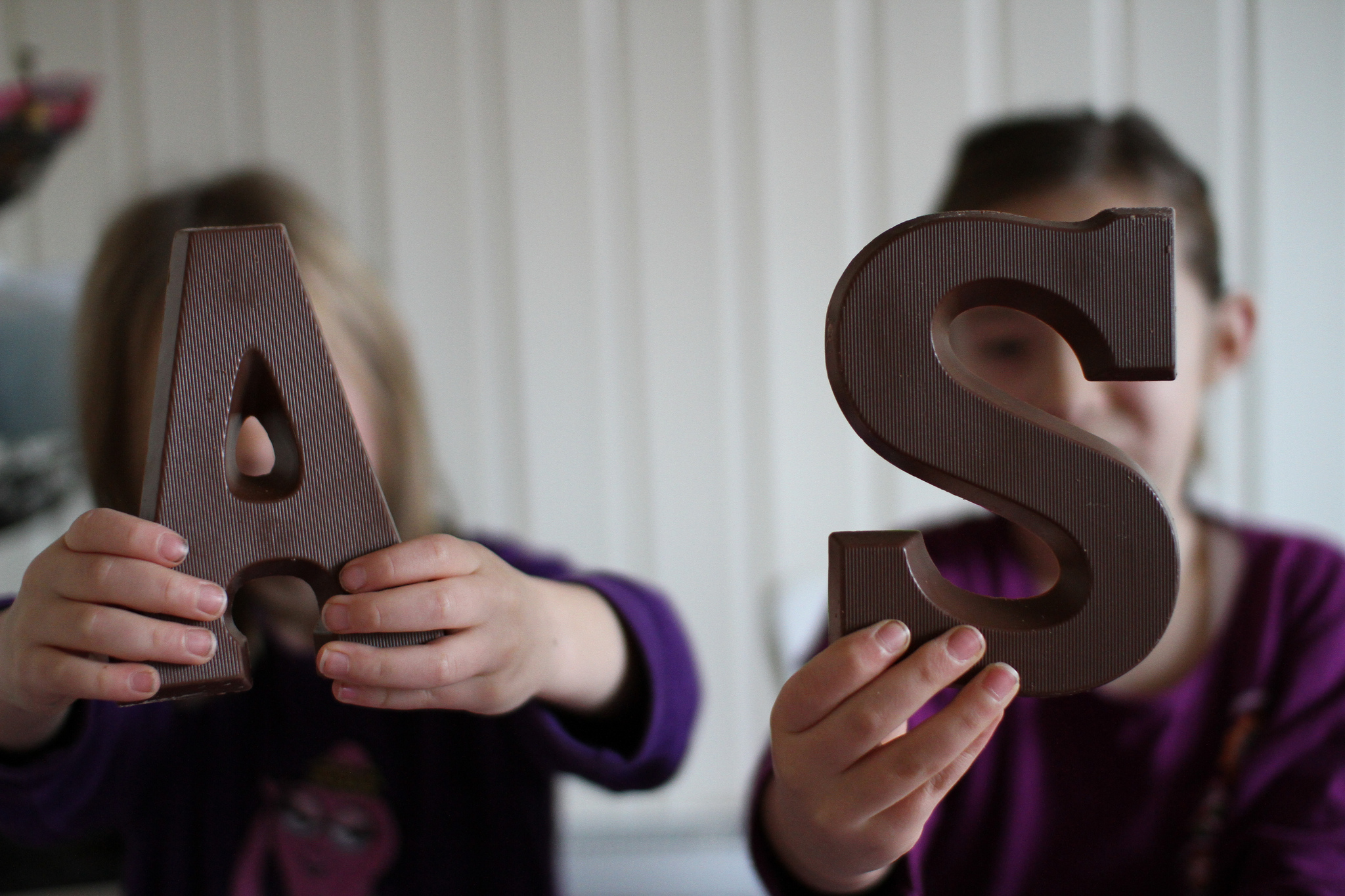 Dutch Chocolate Letters